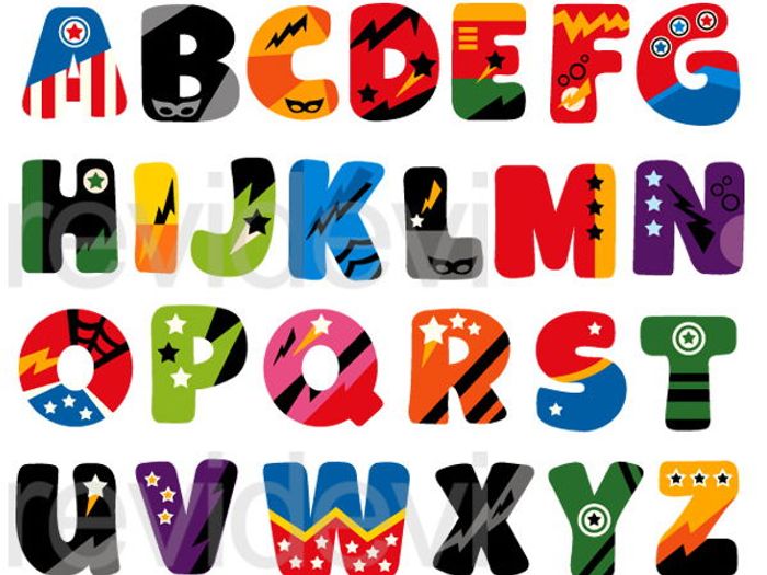 alphabet clip art